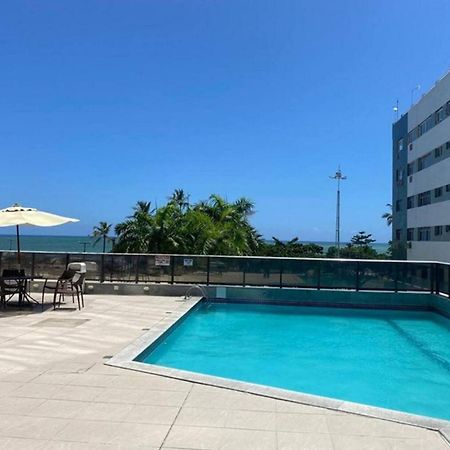 Flat Beira Mar Academia Piscina Boa Viagem Recife - Com Cafe Da Manha Opcional Exterior foto